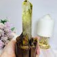 Citrine Tower in Timber Base 17cm