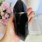 Stunning Large 17.5cm 731gram Smokey Quartz Double Terminated Point