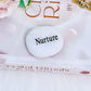 ‘NURTURE’ White Quartz Worry Stone