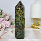 Large Dragons Blood Jasper Tower 15cm 465g