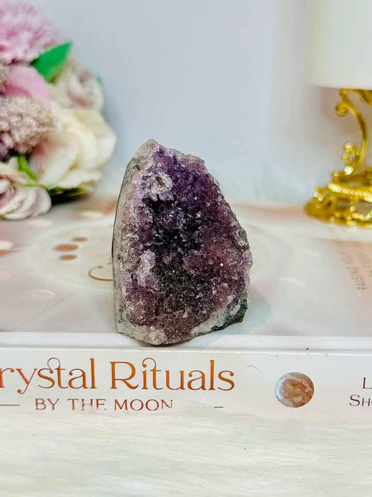 Amethyst Base Cut Cluster 155g