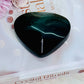 Help Heal A Broken Heart ~ Chunky Rainbow Obsidian Heart Carving