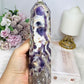 Large Dream | Chevron Amethyst Tower 20.5cm 742g