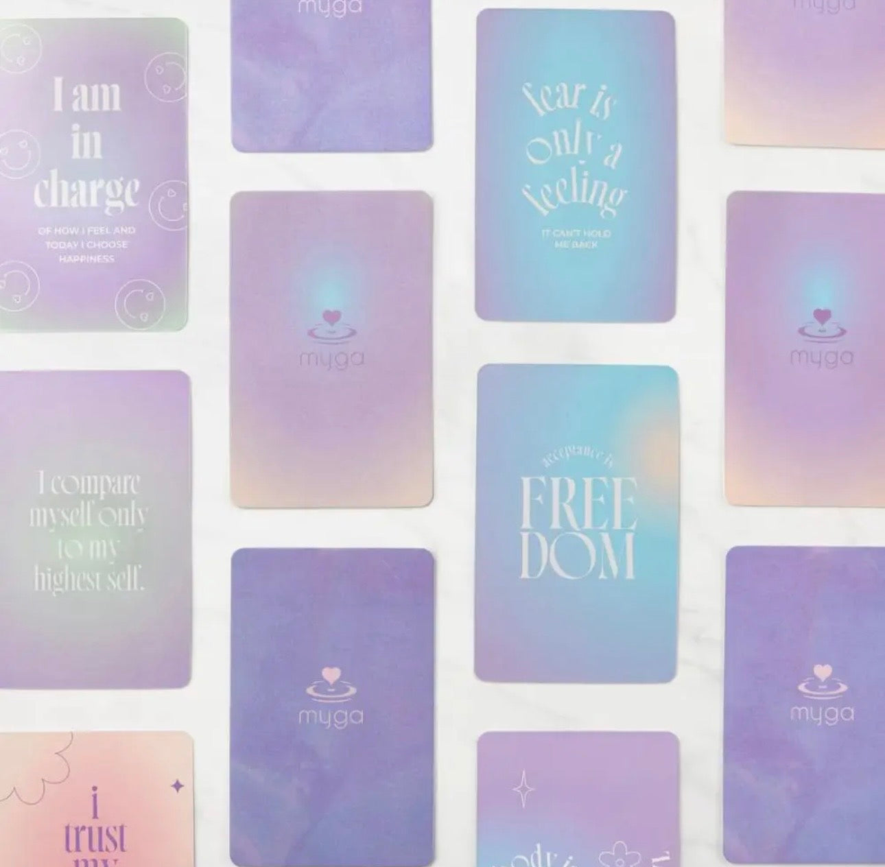 Teenage Positive Affirmation Cards 60 Pack