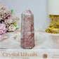 Pink Jasper Tower 9cm