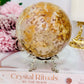 Large Pink Amethyst Druzy Sphere on Stand 9.5cm 837grams