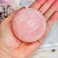 Beautiful Large 372gram Rose Quartz Sphere On Stand