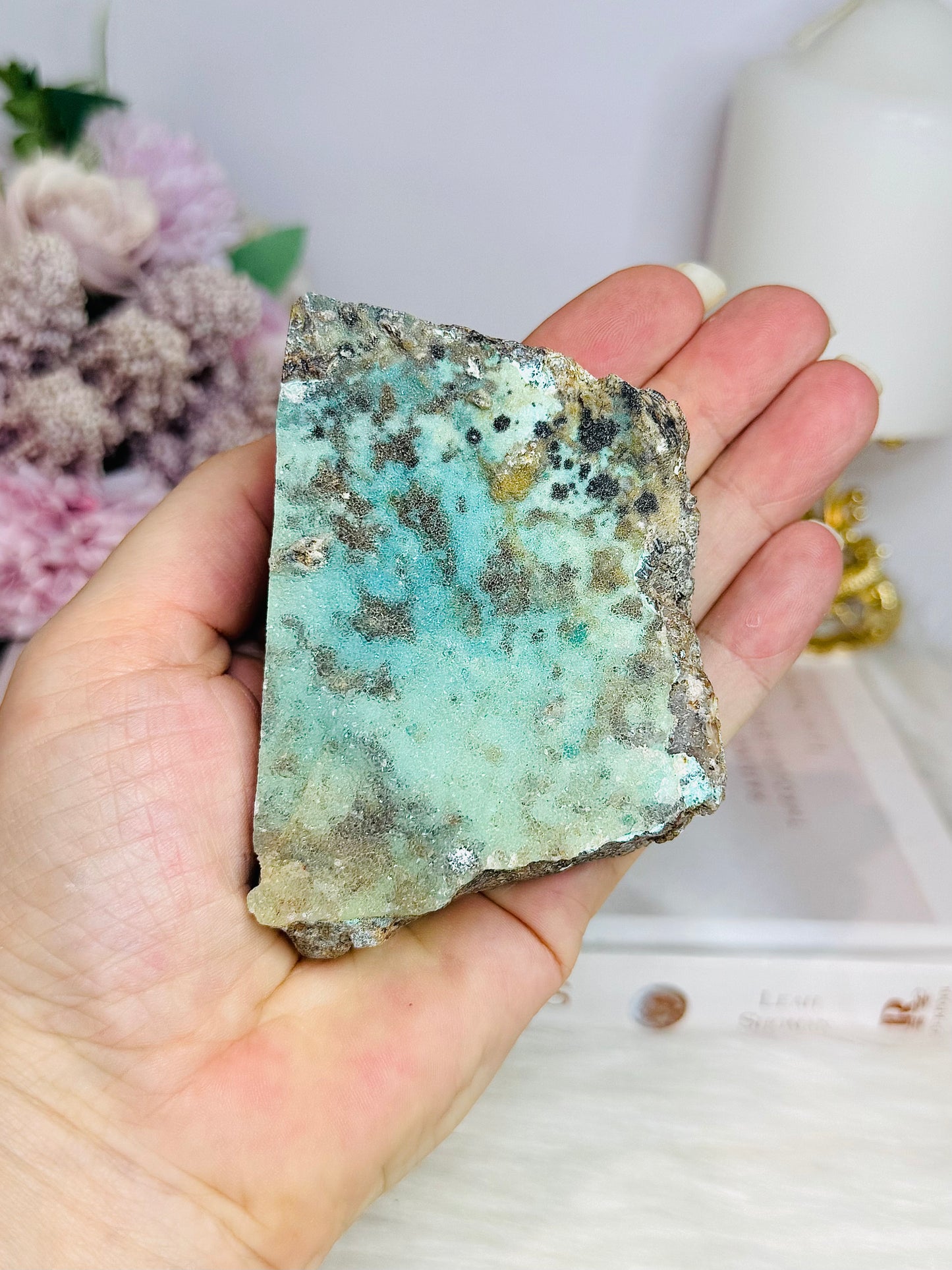 Natural Chrysocolla Specimen 259g 8.5cm