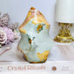 Polychrome Jasper Carved Flame | Freeform 11.5cm 648g