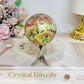 Peach Blossom Tourmaline Sphere On Stand 196g