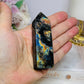High Grade Labradorite Tower Full of Flash 9cm