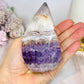 Chevron Amethysy Freeform 11cm 360g