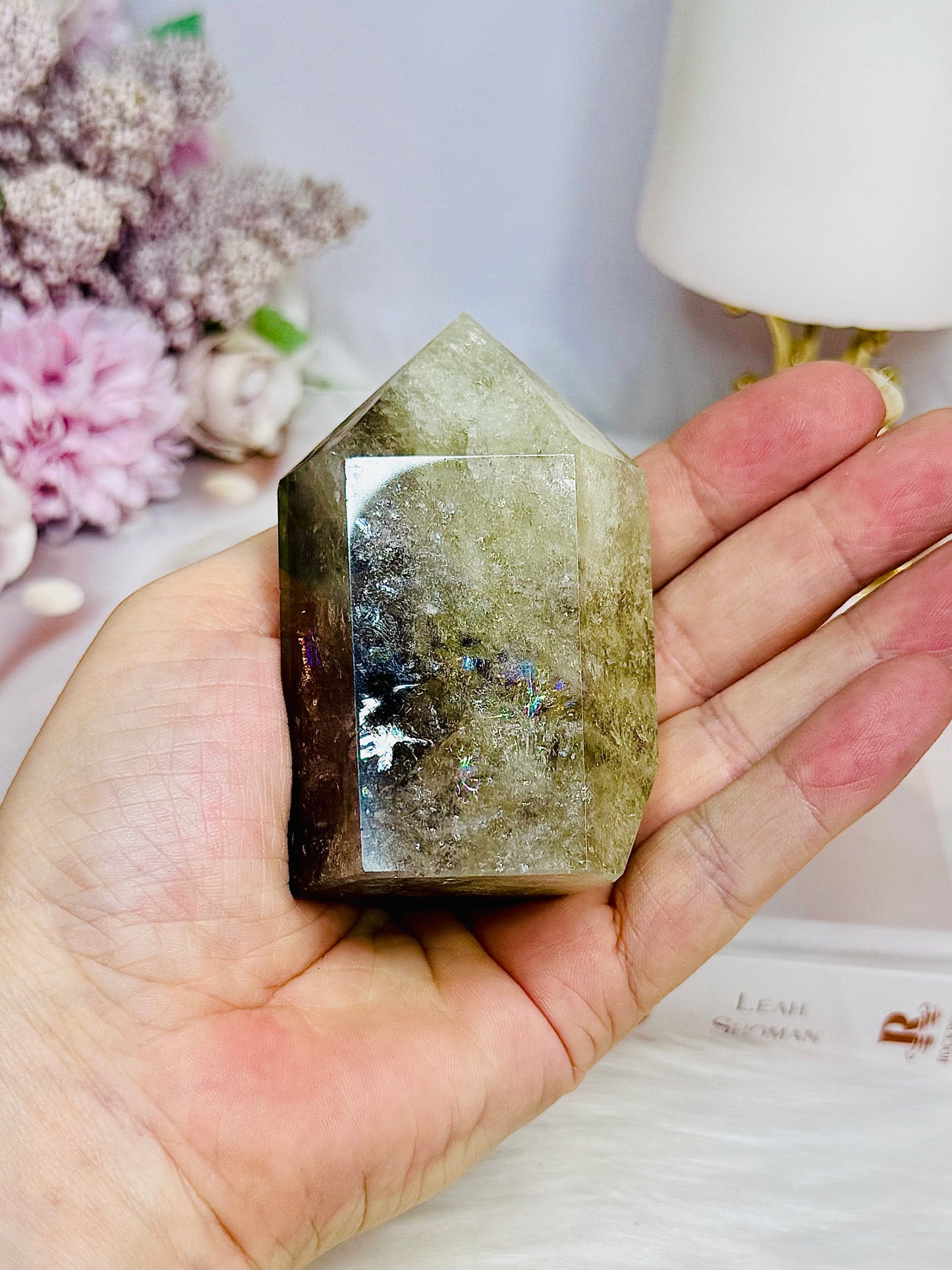 Smokey Citrine Chunky Tower 8cm