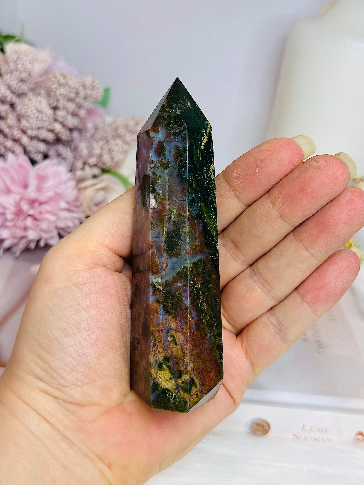 Ocean Jasper Tower 11.5cm