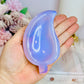 Pink Opalite Leaf Bowl 11cm