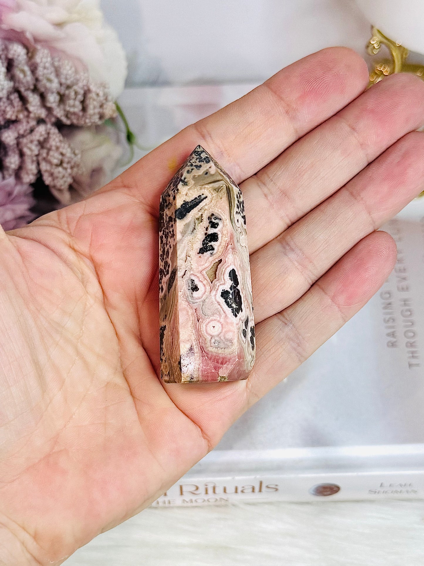 Rhodochrosite Tower 6cm
