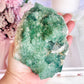 Natural Large Chunky 14cm 867gram Green Cubed Fluorite Specimen