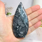 Black Panda Calcite Flame 10cm