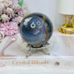 Ocean Jasper Sphere on Stand 443g
