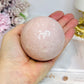 Large Pink Amethyst Druzy Sphere on Stand 406g