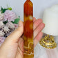 Carnelian Druzy Tower 15.5cm