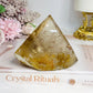 Natural Golden Healer Quartz Polished Freeform 10cm 421g