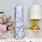 Large Chunky Tiffany Stone Tower 14.5cm