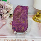 Natural Purpurite Slab 9.5cm on Stand