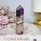 Amethyst X Mexican Agate Tower 10cm