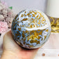 Large Brecciated Jasper Sphere on Stand 1.12KG