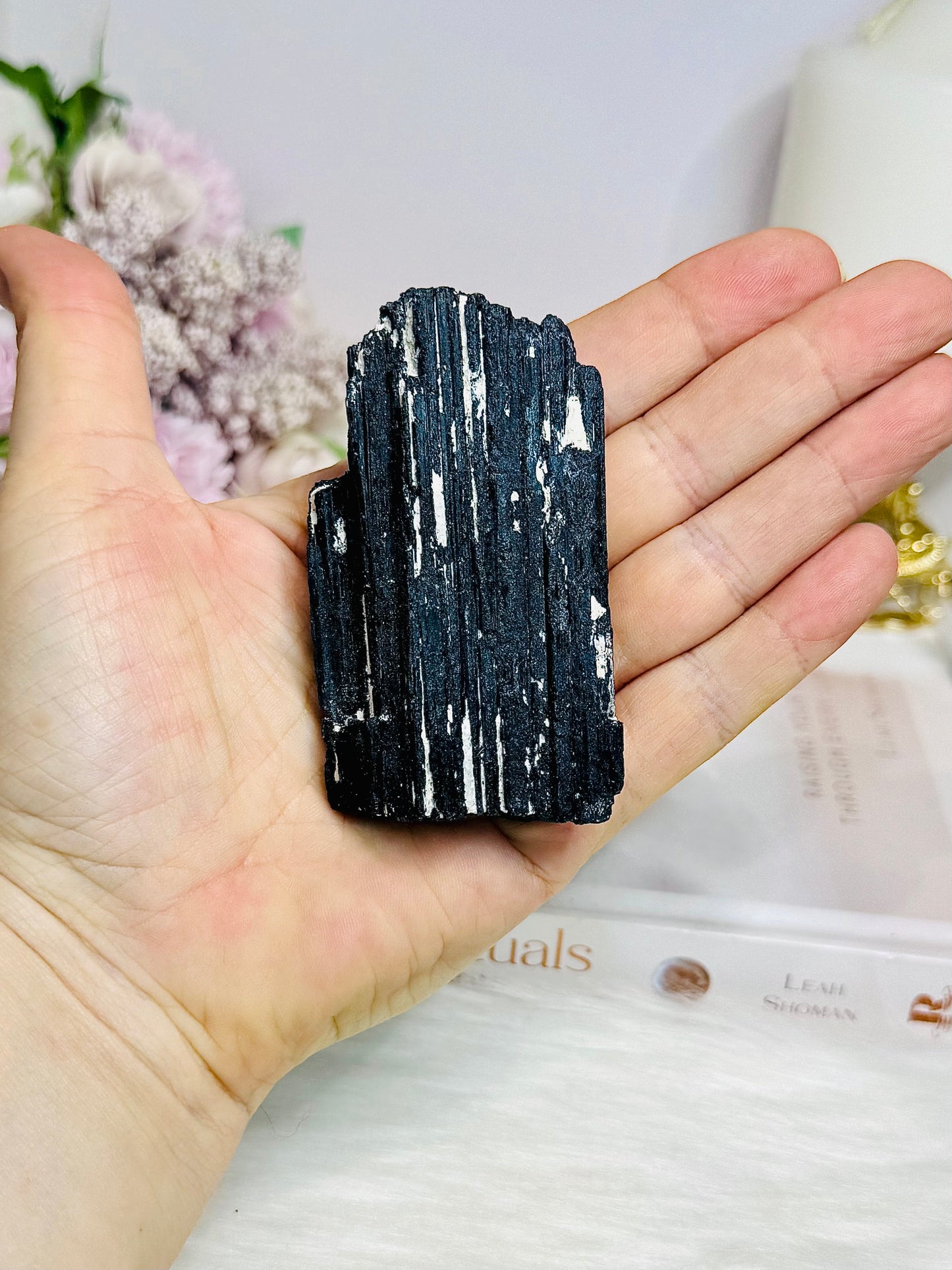 Natural Black Tourmaline 7.5cm