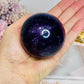 Rainbow Fluorite Sphere on Light Stand 384g