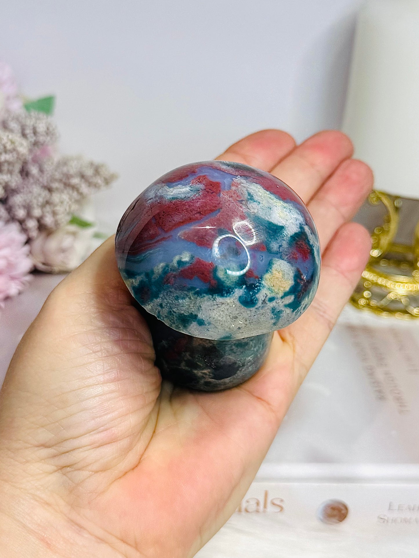 Ocean Jasper Chunky Mushroom 7cm