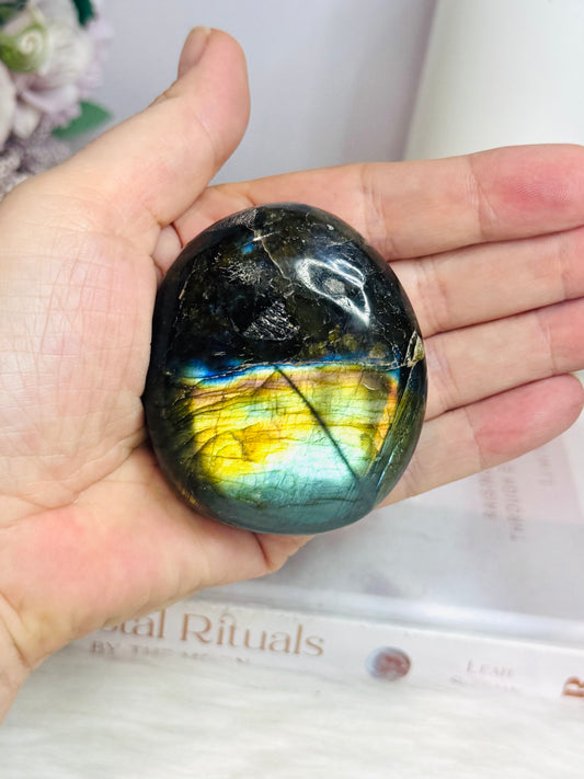 Chunky Labradorite Polished Freeform 6.5cm