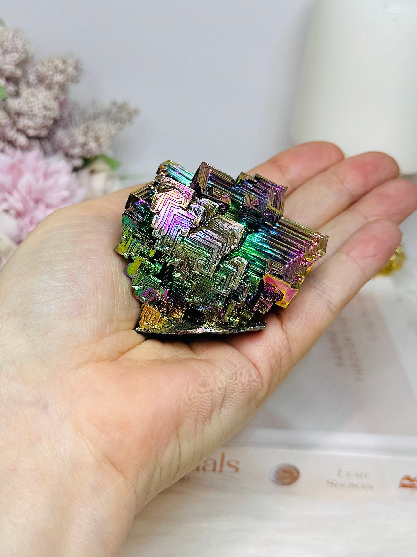 Rainbow Bismuth Specimen 171g