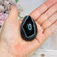 Black Agate Egg on Stand 5cm