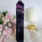 Wow!! High Grade Fabulous Large Chunky 21.5cm Fluorite Tower | Generator