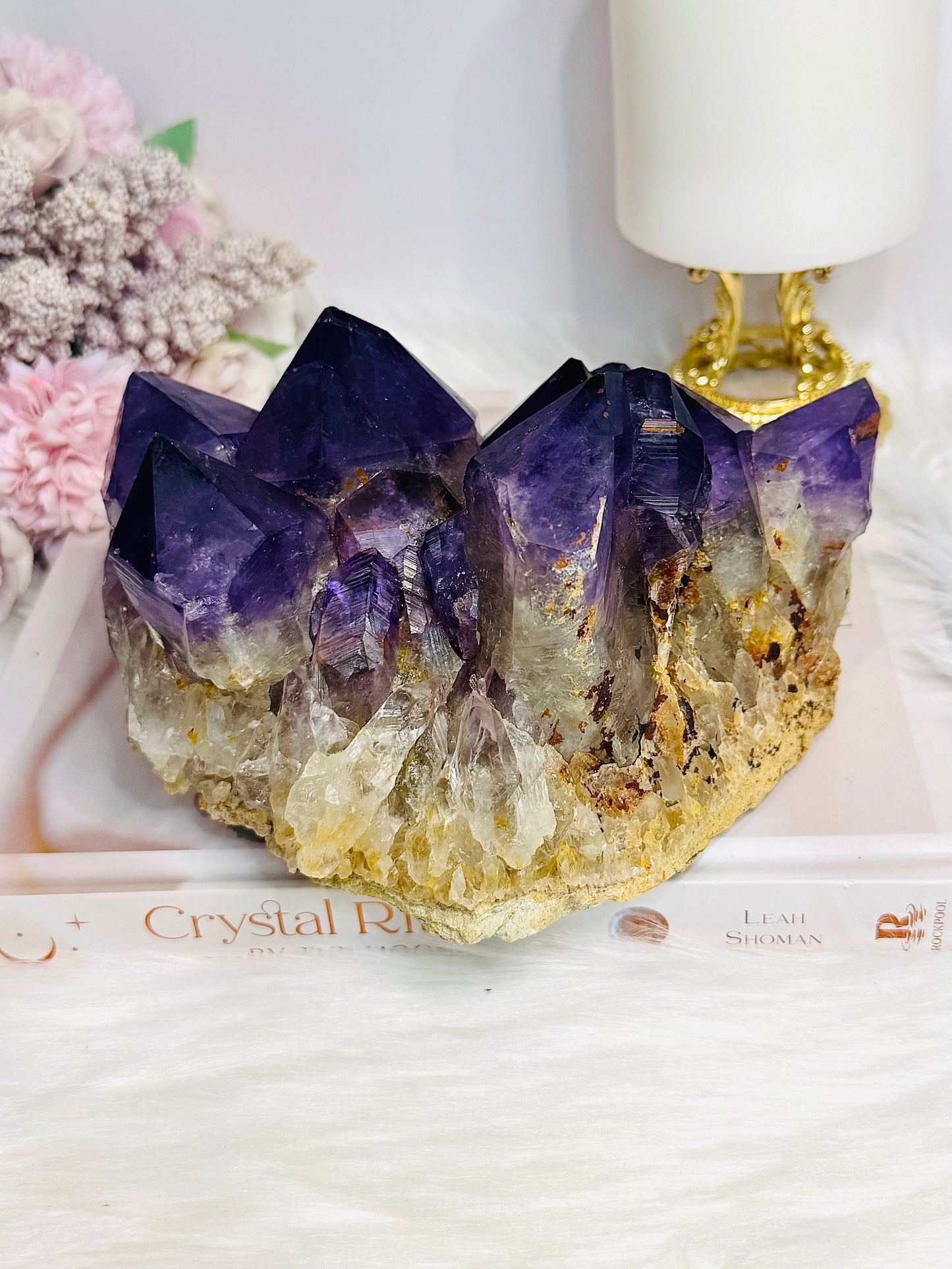 Large Natural Amethyst Cluster 1.5KG