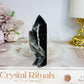 Black Sphalerite Tower 7.5cm
