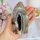 Natural Large 651gram Druzy Agate Geode