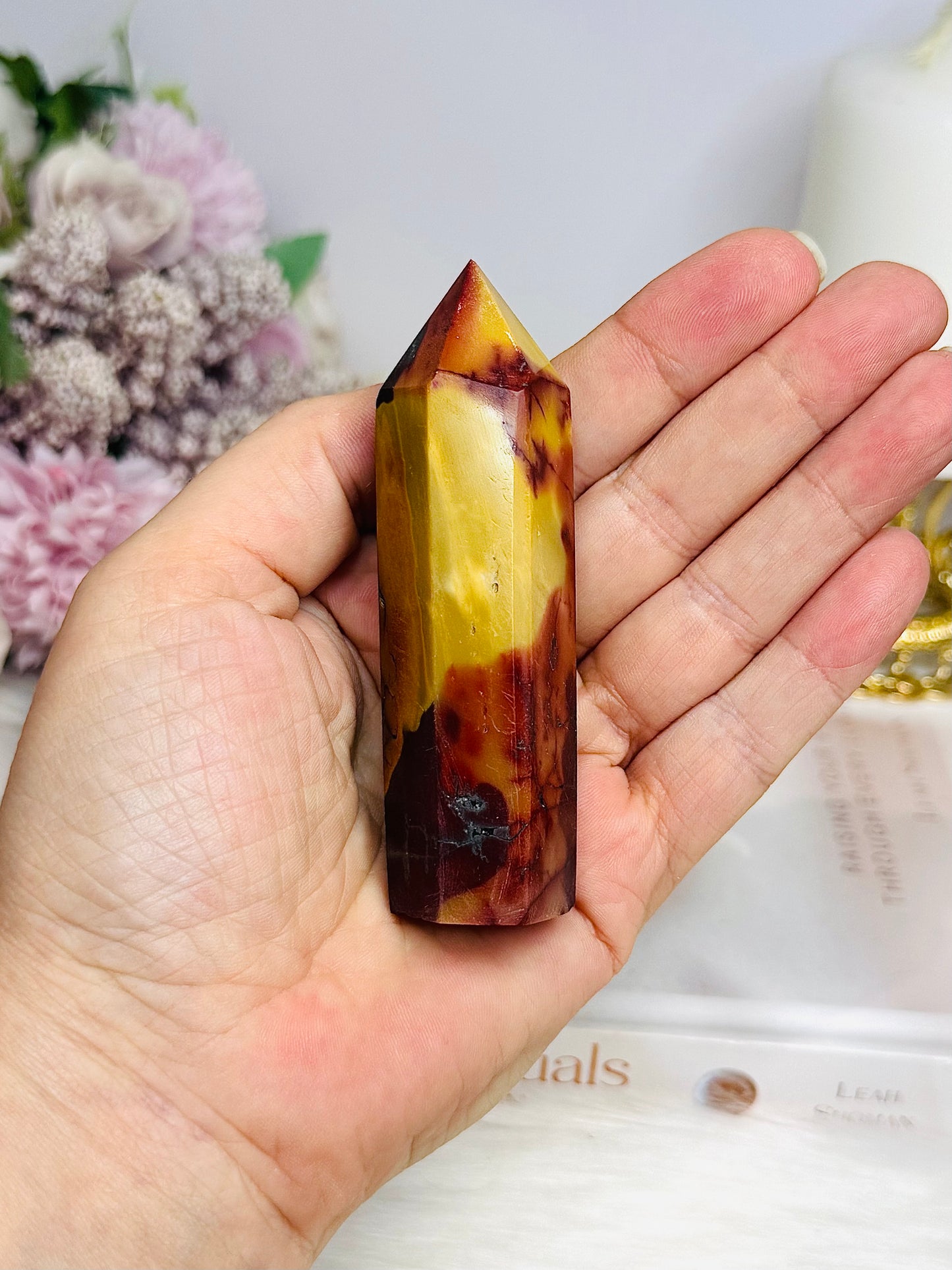Mookaite Jasper with Hematite Inclusions 9cm