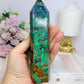 High Grade Azurite | Malachite Tower 16cm