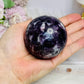 Large Lepidolite | Purple Mica Sphere on Stand 321g