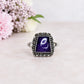Amethyst Ring in Gift Bag Size 7