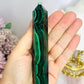 AAA High Grade Natural Malachite Tower From Congo 12cm