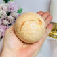 Large Peach Moonstone Sphere on Stand 456g