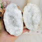 Large 1.55KG Natural Moroccan Geode Quartz Set