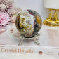 Large Mexican Lace Agate Sphere on Stand 368g