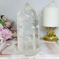 High Grade AAA Clear Quartz Large Chunky Tower From Brazil 15.5cm 956g