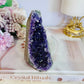 High Grade Amethyst Base Cut Cluster 12cm